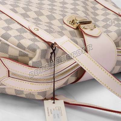 discount louis vuitton handbags damier azur canvas n42220 white wholesale