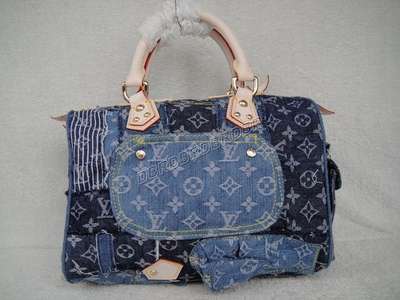 discount louis vuitton handbags monogram denim 95381lan_996 wholesale