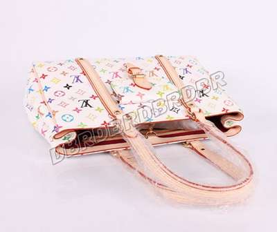 discount louis vuitton handbags monogram multicolore m40094 white multicolor wholesale