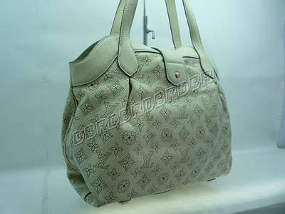 discount louis vuitton handbags monogram mahina m93081 beige white wholesale