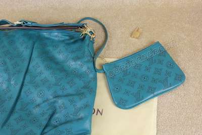 discount louis vuitton handbags monogram mahina m93987 blue wholesale