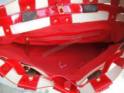 discount louis vuitton handbags monogram canvas 95612 red wholesale