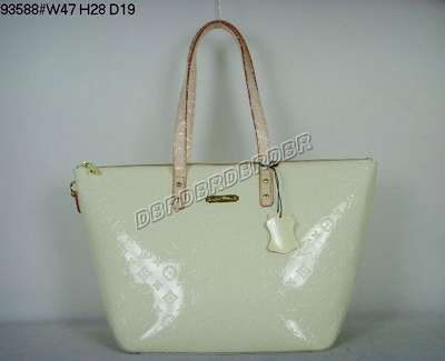 Discount Louis Vuitton Handbags Monogram Vernis M93588 white Wholesale