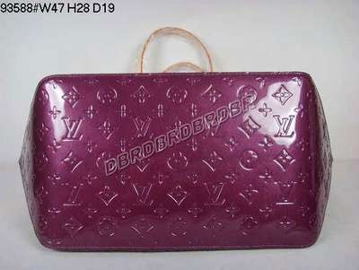 discount louis vuitton handbags monogram vernis m93588 purple wholesale