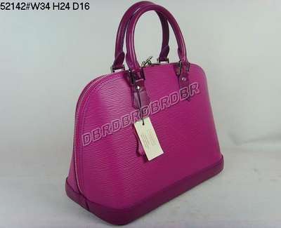 discount louis vuitton handbags epi leather m52142 purple wholesale