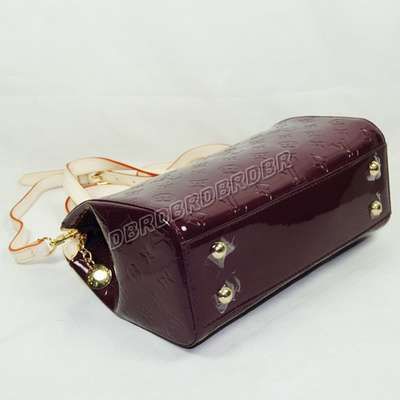 discount louis vuitton handbags monogram vernis m91622 purple wholesale