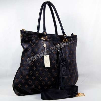 discount louis vuitton handbags leather m45701 black wholesale