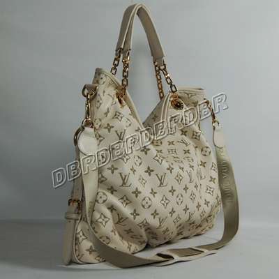 discount louis vuitton handbags leather m91952 beige white wholesale