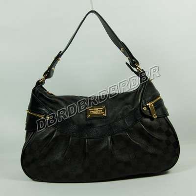 Discount Louis Vuitton Handbags Leather ND0234 black Wholesale