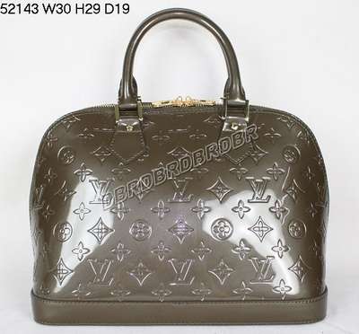 Discount Louis Vuitton Handbags Monogram Vernis 93596 gray Wholesale