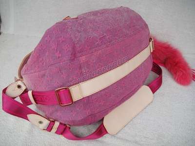 discount louis vuitton handbags monogram denim m95865 pink wholesale