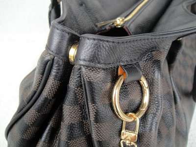 discount louis vuitton handbags leather n95836 black wholesale