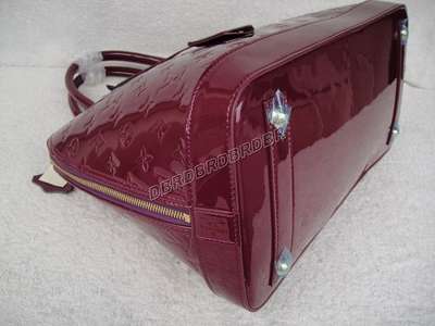 discount louis vuitton handbags monogram vernis m93625 purple wholesale