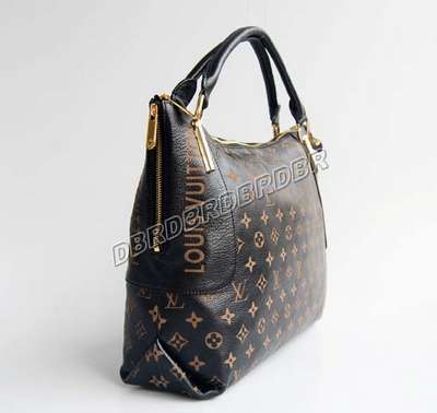 discount louis vuitton handbags leather m95827 monogram black wholesale