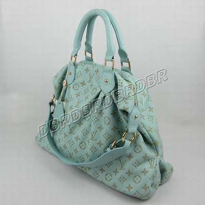 discount louis vuitton handbags leather m95007 light blue wholesale