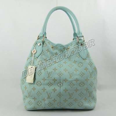 discount louis vuitton handbags leather m40356 blue wholesale