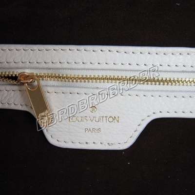 discount louis vuitton handbags leather m92992 beige white wholesale