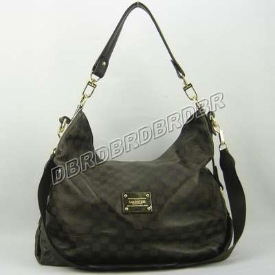 Discount Louis Vuitton Handbags Leather N95019 Coffee Wholesale