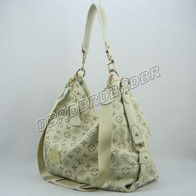 discount louis vuitton handbags leather m95019 beige white wholesale