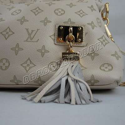 discount louis vuitton handbags leather m96868 beige white wholesale