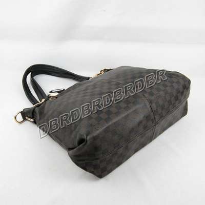 discount louis vuitton handbags leather n98583 black wholesale