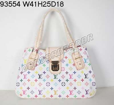 Discount Louis Vuitton Handbags Monogram Multicolore M93554 white Multicolor Wholesale