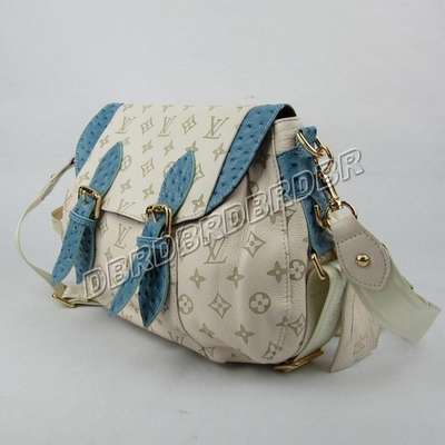 discount louis vuitton handbags leather m97361 royal blue wholesale