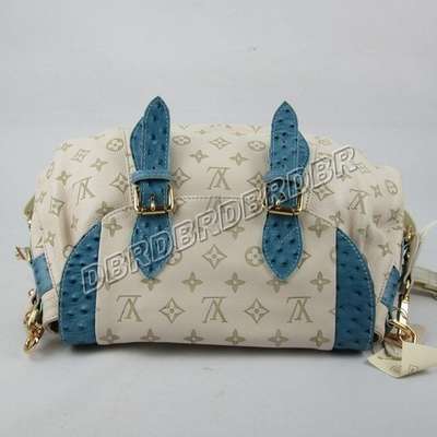 discount louis vuitton handbags leather m97361 royal blue wholesale