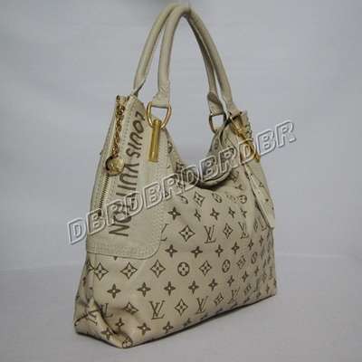 discount louis vuitton handbags leather m96113 beige white wholesale