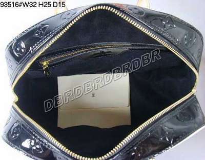 discount louis vuitton handbags monogram vernis m93516 black wholesale