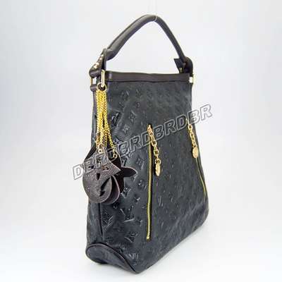 discount louis vuitton handbags leather m96513 black wholesale