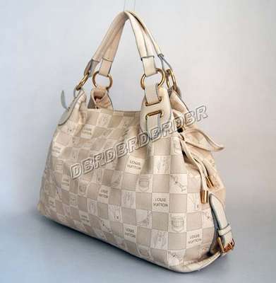 discount louis vuitton handbags leather m95131 beige white wholesale