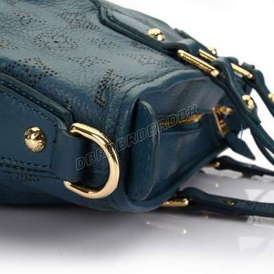 discount louis vuitton handbags monogram mahina m93176 dark blue wholesale