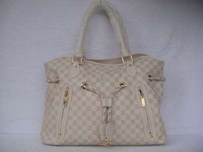 discount louis vuitton handbags leather m91621 beige white wholesale