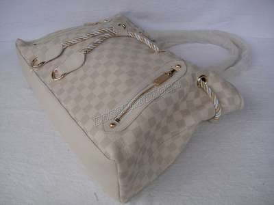 discount louis vuitton handbags leather m91621 beige white wholesale