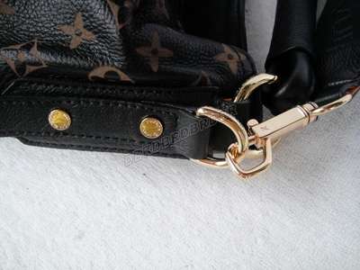 discount louis vuitton handbags leather m95981 black wholesale