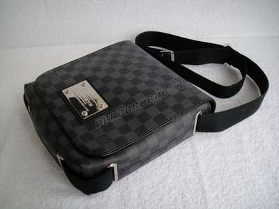 discount louis vuitton handbags damier graphite canvas n51210 black wholesale