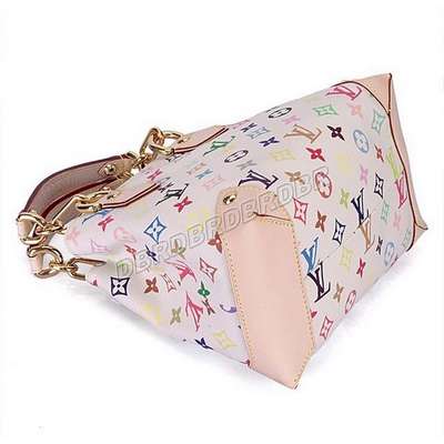 discount louis vuitton handbags monogram multicolore m40047 white wholesale