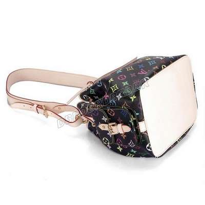 discount louis vuitton handbags monogram multicolore m42230 black wholesale