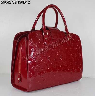 discount louis vuitton handbags monogram vernis m59042 monogram red wholesale