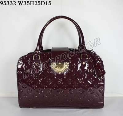 Discount Louis Vuitton Handbags Monogram Vernis M95332 purple Wholesale