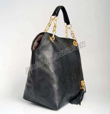 discount louis vuitton handbags leather m97831 black wholesale