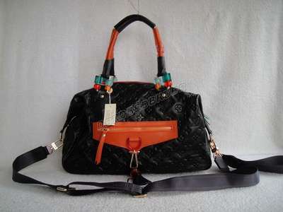 discount louis vuitton handbags leather m90868 black wholesale