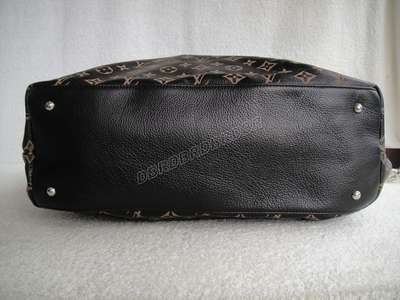 discount louis vuitton handbags leather m95182 black wholesale