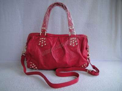 discount louis vuitton handbags leather m40319 red wholesale