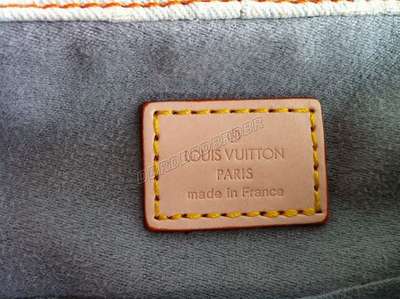 discount louis vuitton handbags monogram denim m40417 blue wholesale