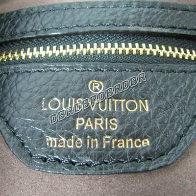 discount louis vuitton handbags leather m40879 black wholesale