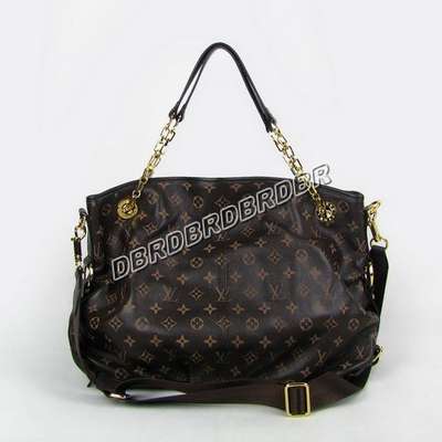 Discount Louis Vuitton Handbags Leather M93180 Coffee Wholesale