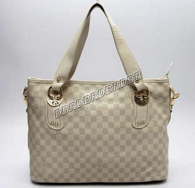 Louis Vuitton M95824 Damier Azur beige white