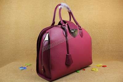 discount louis vuitton handbags epi leather m59042 purple wholesale